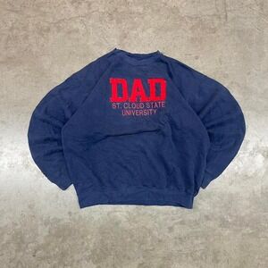 Jansport crewneck sweatshirt Navy blue Y2K Men's Size XL